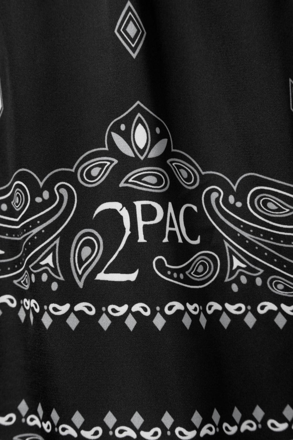 FILA 2Pac Bandana Print Boxer 001 BLACK / WHITE | Men/Women Socks &amp; Accessories