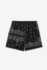 FILA 2Pac Bandana Print Boxer 001 BLACK / WHITE | Men/Women Socks &amp; Accessories