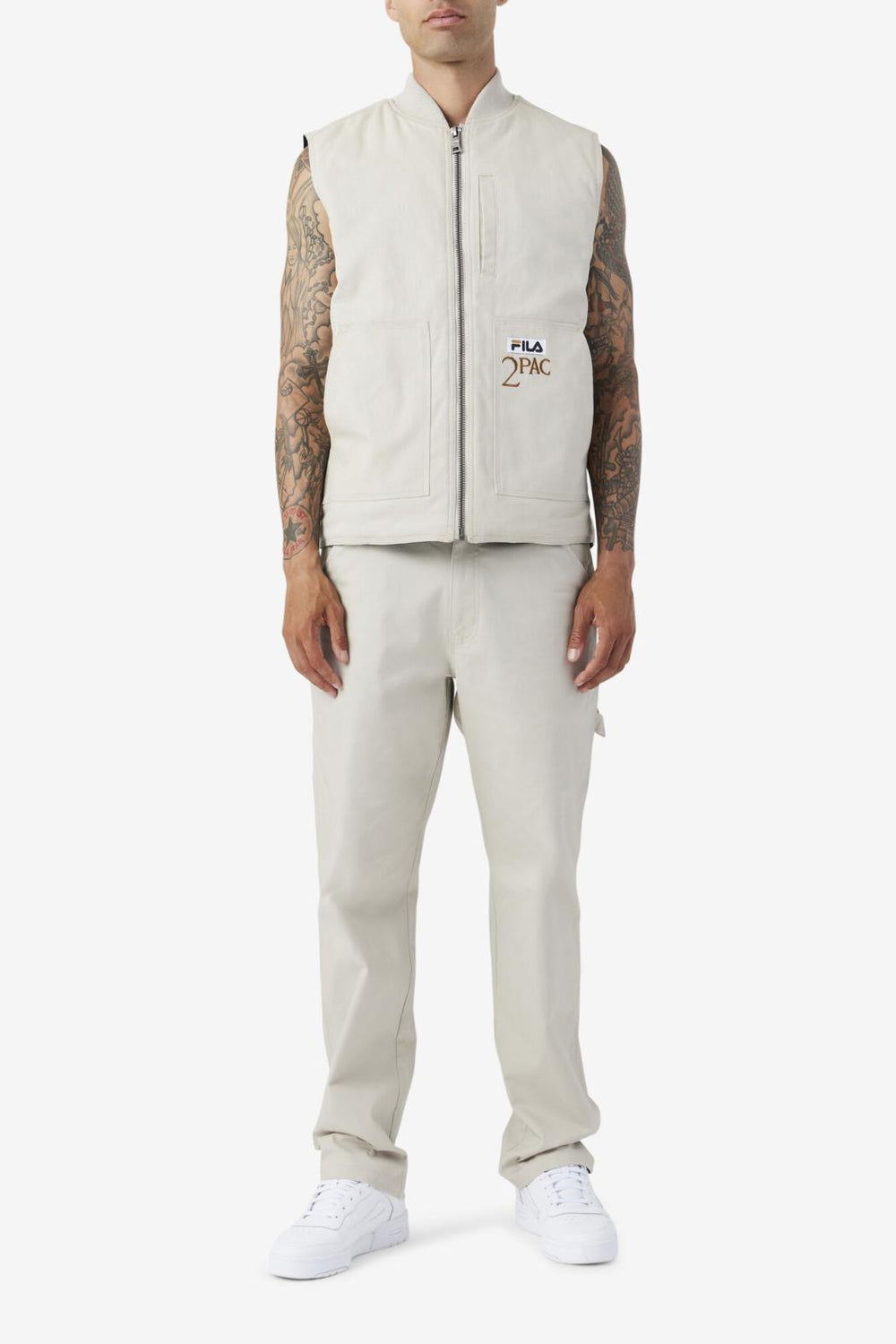 FILA 2Pac Cargo Pant 031 DOVE / BRONZE BROWN | Men Pants &amp; Shorts