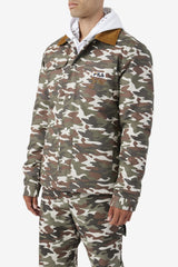 FILA 2Pac Jacket 373 CAMO PRINT / BRONZE BROWN | Men Sweaters &amp; Outerwear