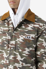 FILA 2Pac Jacket 373 CAMO PRINT / BRONZE BROWN | Men Sweaters &amp; Outerwear