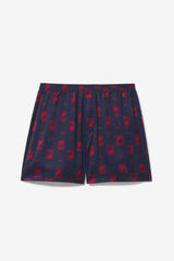 FILA 2Pac Logo Print Boxer 410 FILA NAVY / FILA RED | Men/Women Socks &amp; Accessories