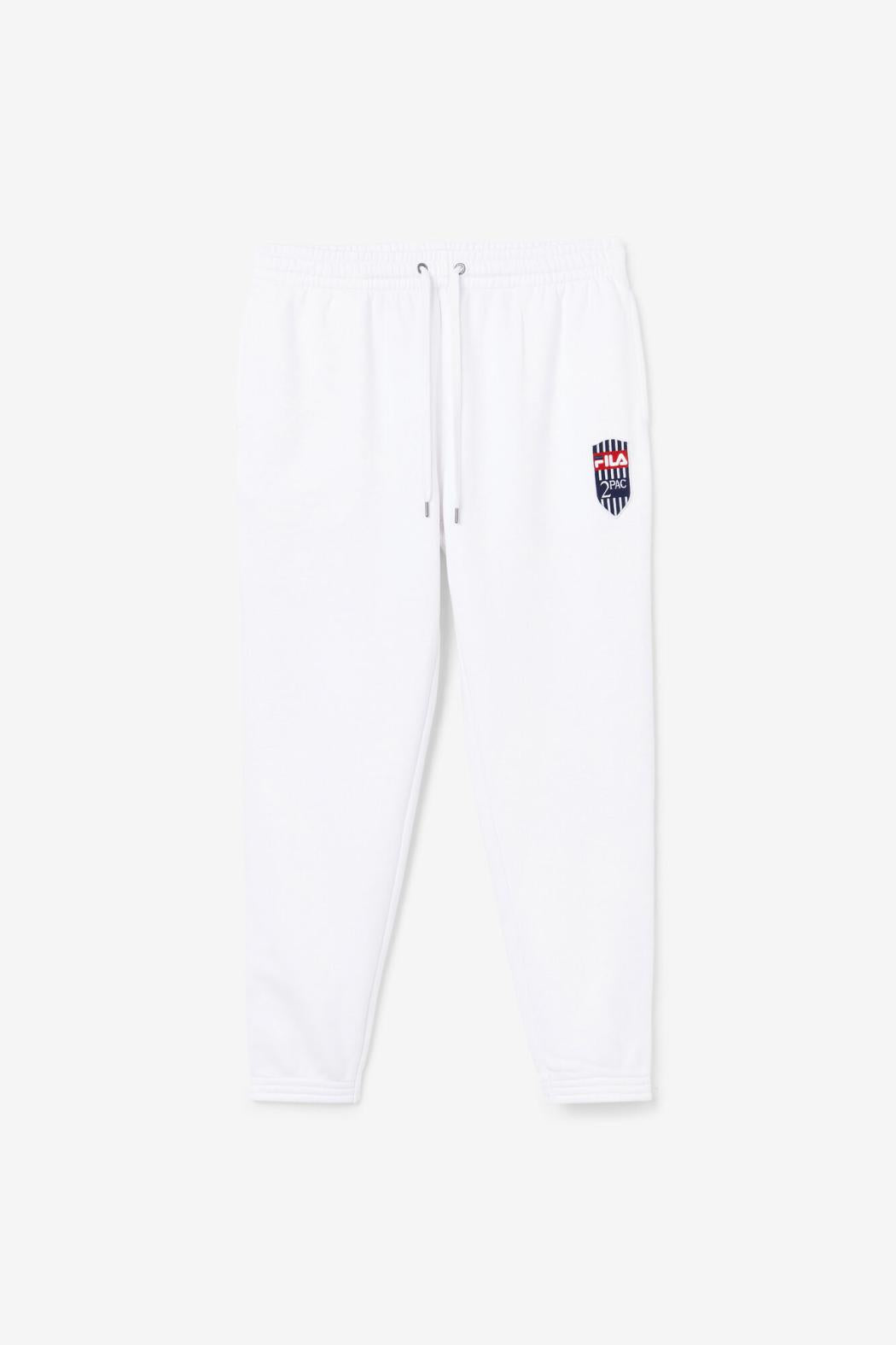 FILA 2Pac Patch Jogger 100 WHITE | Men Sweatsuits &amp; Tracksuits