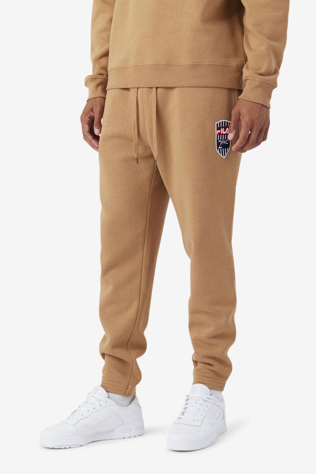 FILA 2Pac Patch Jogger 227 TOBACCO BROWN | Men Sweatsuits &amp; Tracksuits