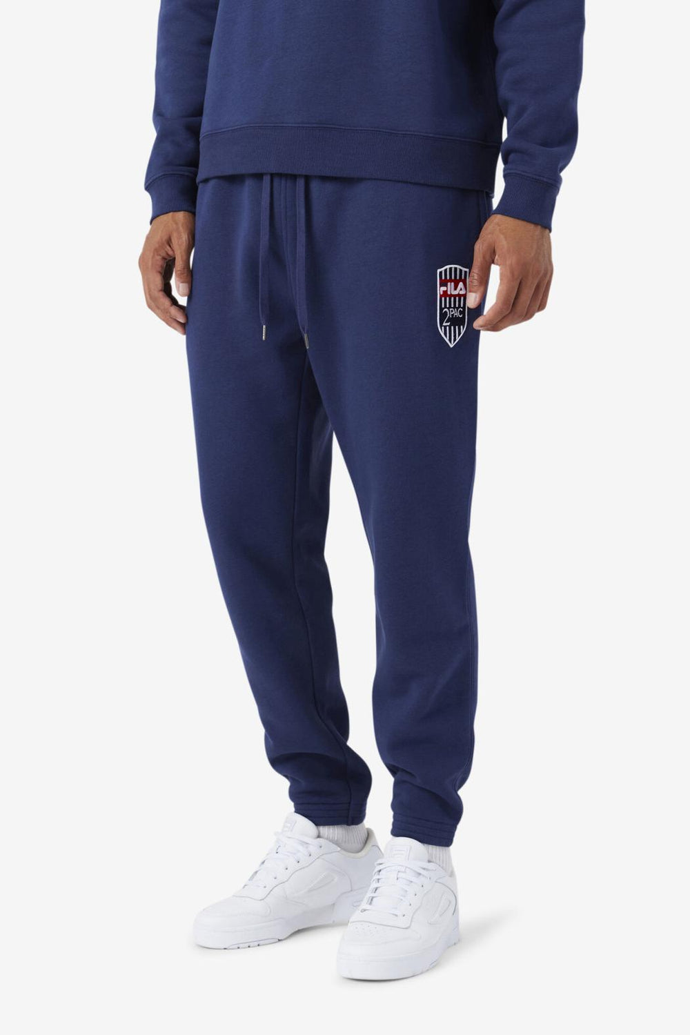 FILA 2Pac Patch Jogger 410 FILA NAVY | Men Sweatsuits &amp; Tracksuits