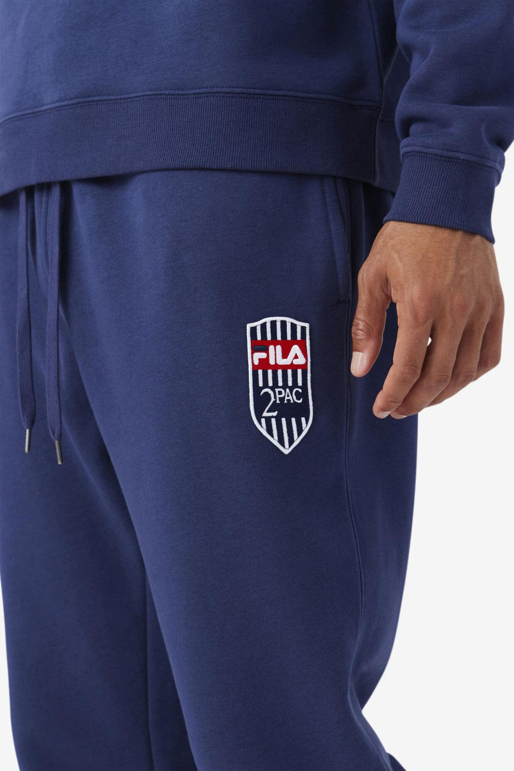 FILA 2Pac Patch Jogger 410 FILA NAVY | Men Sweatsuits &amp; Tracksuits