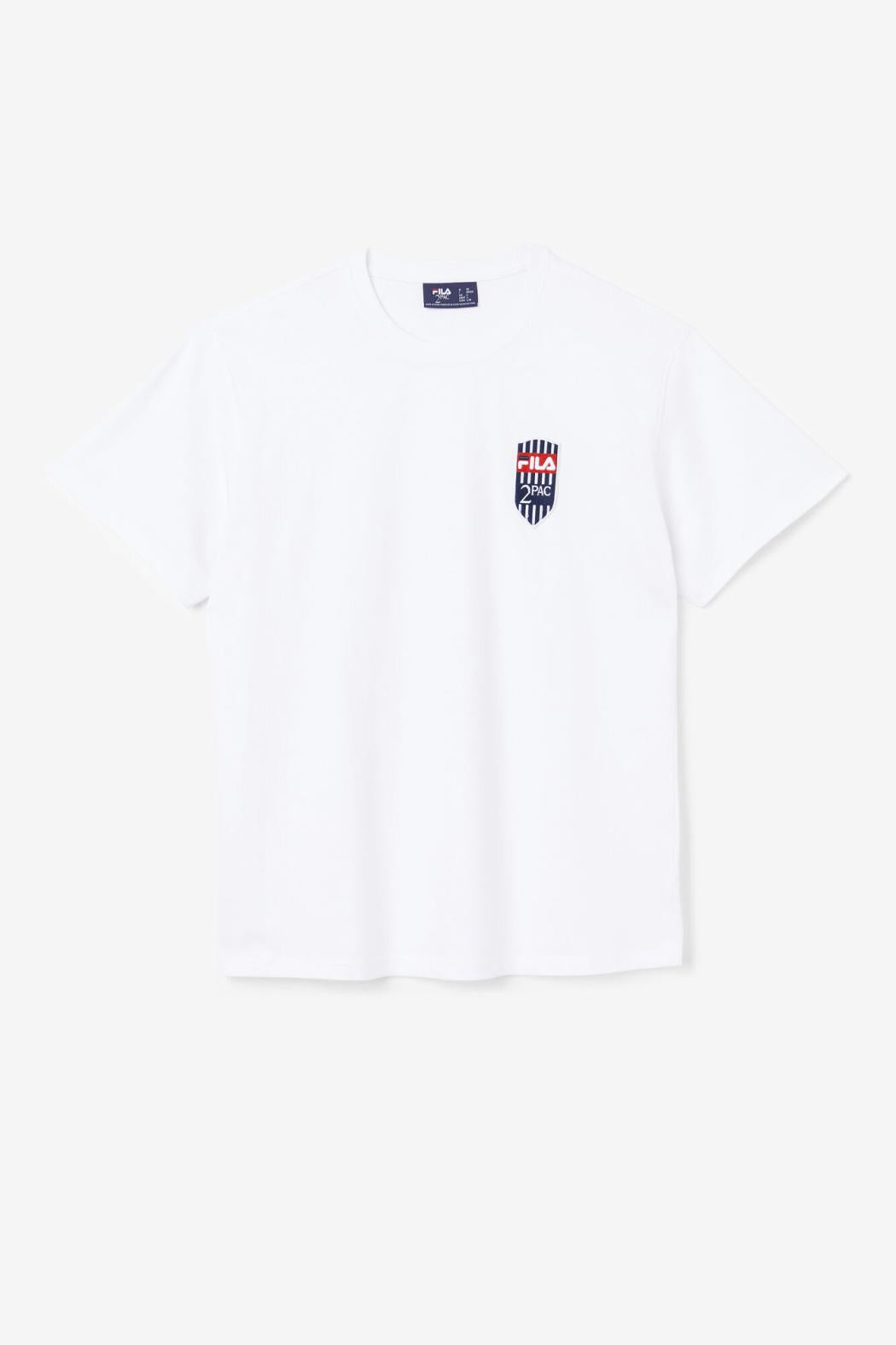 FILA 2Pac Patch Tee 100 WHITE | Men Tops