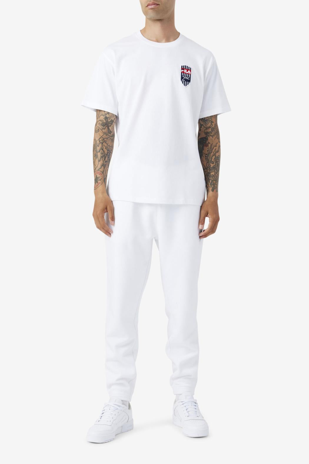 FILA 2Pac Patch Tee 100 WHITE | Men Tops