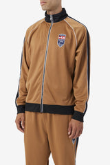 FILA 2Pac Track Jacket 227 TOBACCO BROWN / BLACK / WHITE | Men Sweatsuits &amp; Tracksuits