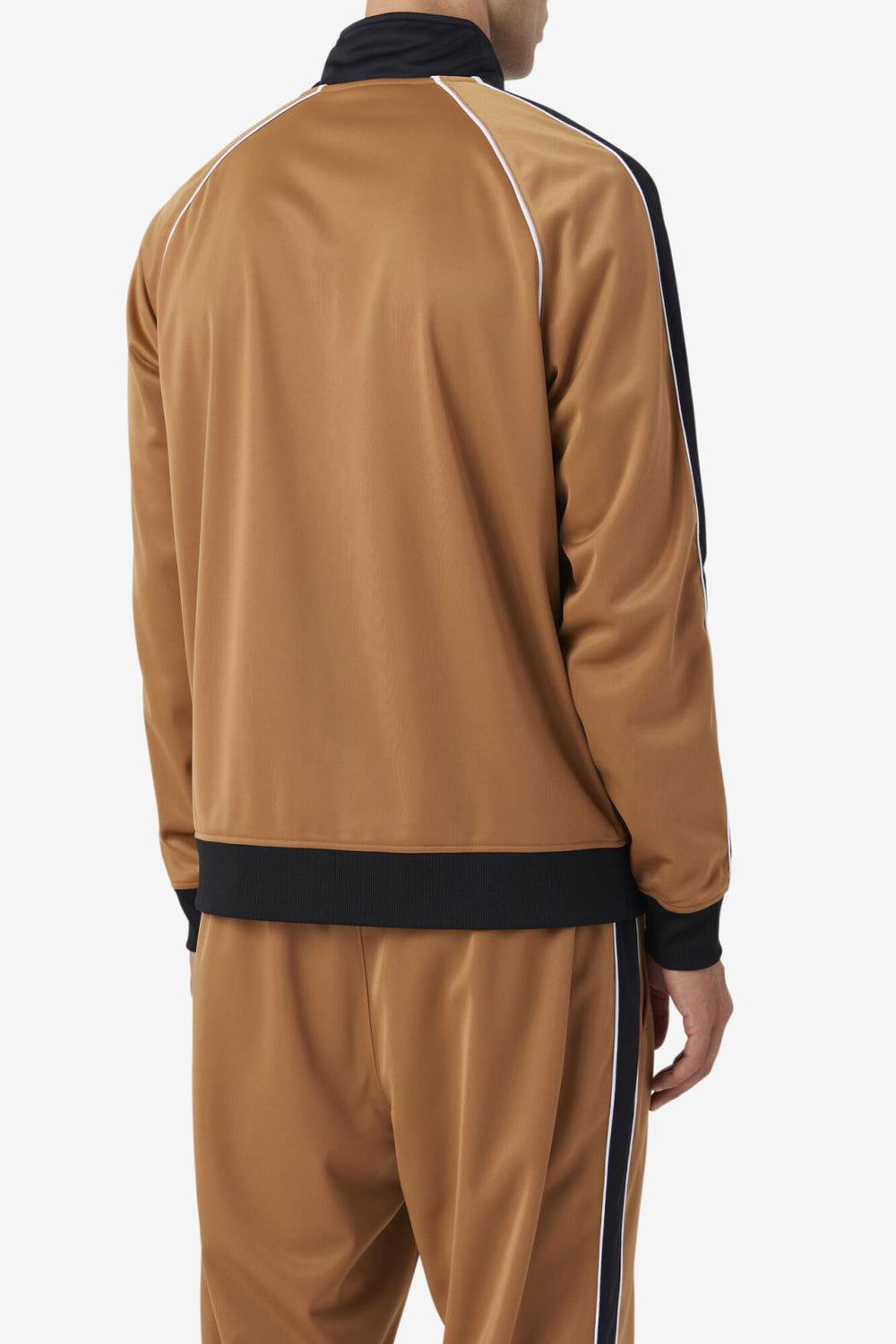 FILA 2Pac Track Jacket 227 TOBACCO BROWN / BLACK / WHITE | Men Sweatsuits &amp; Tracksuits