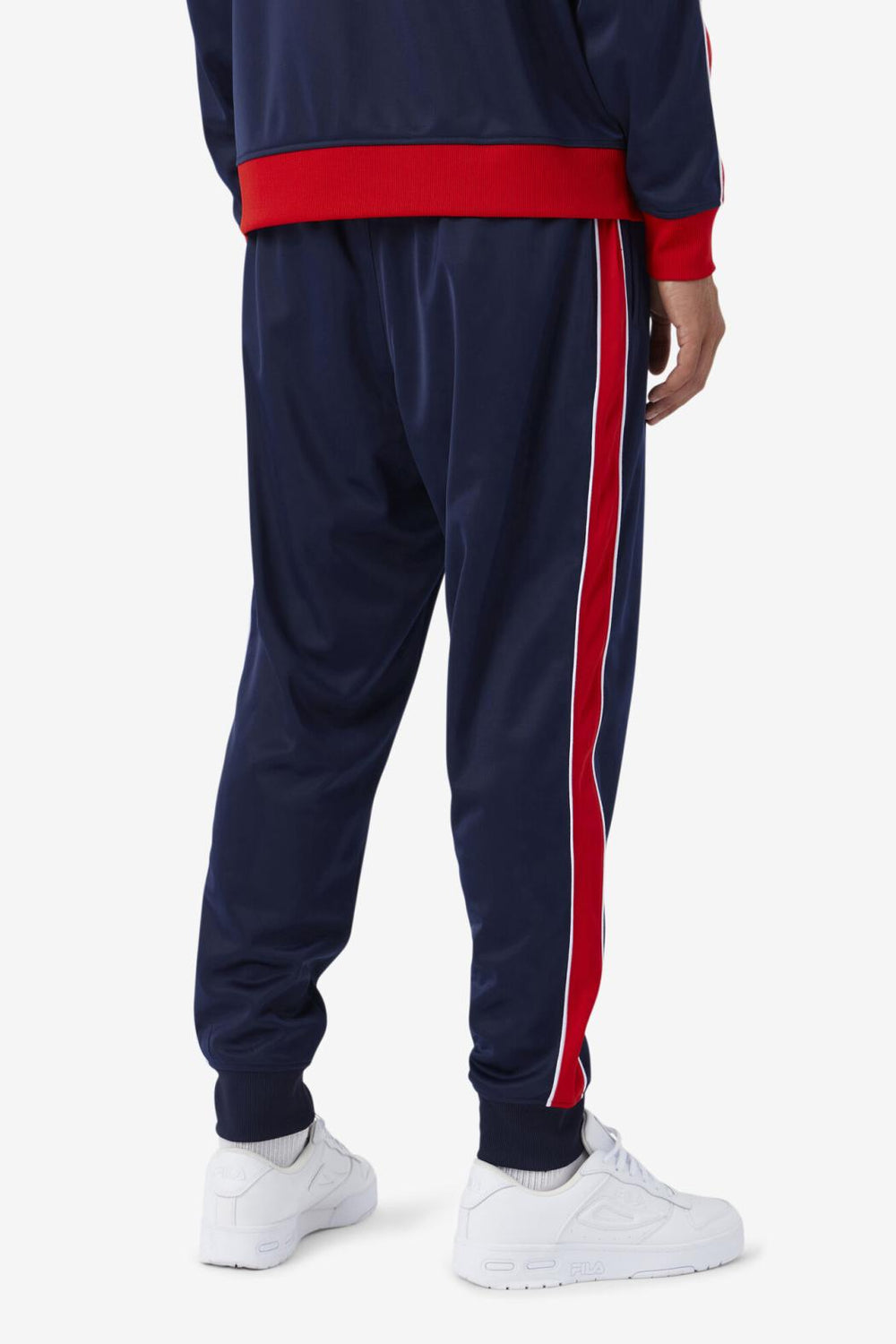 FILA 2Pac Track Pant 410 FILA NAVY / FILA RED / WHITE | Men Sweatsuits &amp; Tracksuits