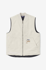 FILA 2Pac Vest 031 DOVE / BLACK | Men Sweaters &amp; Outerwear