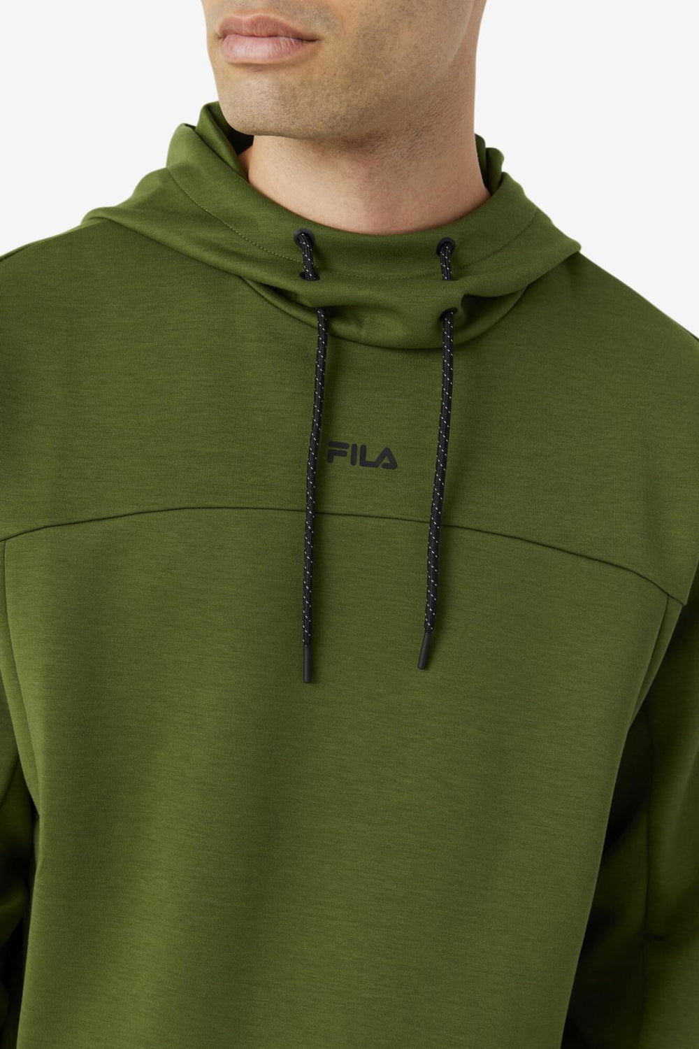 FILA Aadheen Hoodie 303 CHIVE / BLACK | Men Sweatshirts &amp; Hoodies