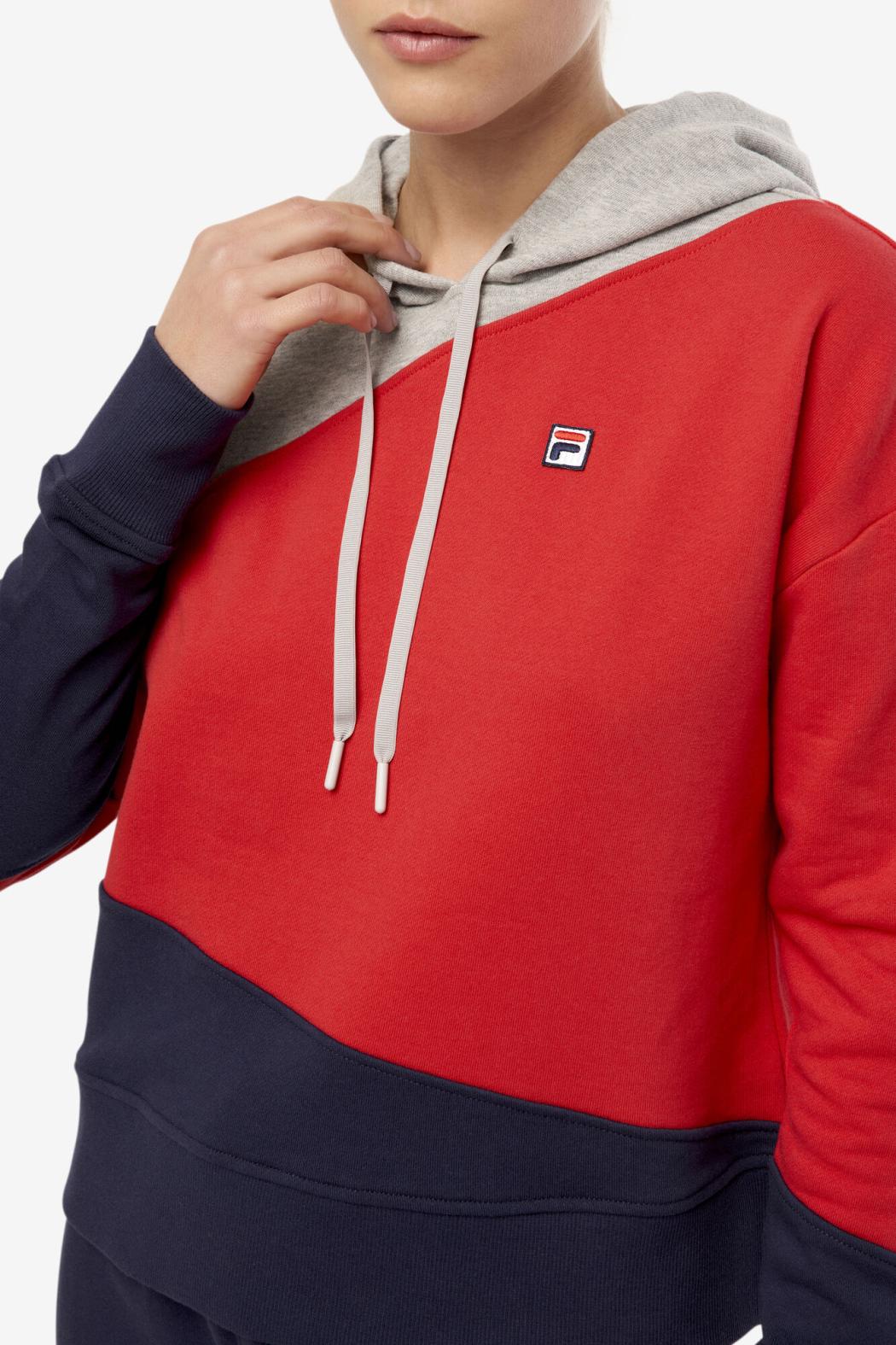 FILA Adriana Hoodie 622 FILA RED | Women Sweatshirts &amp; Hoodies