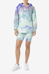FILA Aerolynn Tie Dye Hoodie | Women Sweatshirts &amp; Hoodies