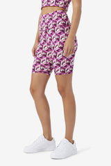 FILA Ainhoa Bike Short 561 BATON ROUGE / POTPOURRI / GRAPE WINE | Women Shorts &amp; Pants