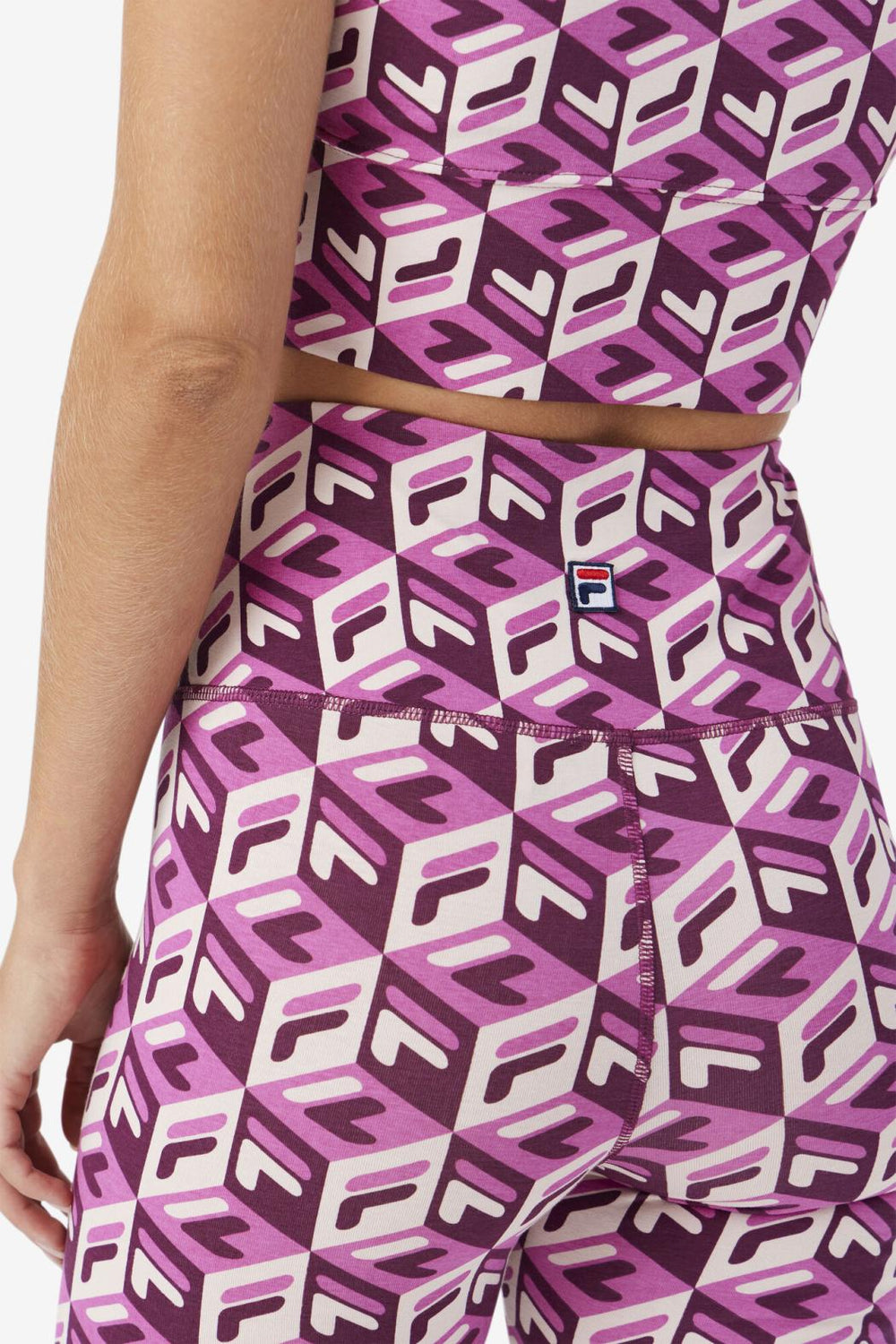 FILA Ainhoa Bike Short 561 BATON ROUGE / POTPOURRI / GRAPE WINE | Women Shorts &amp; Pants