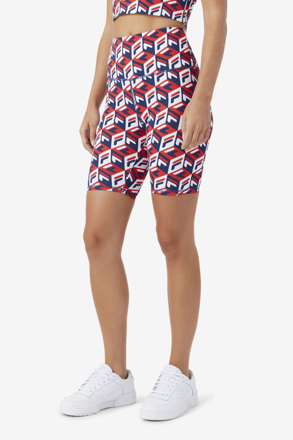 FILA Ainhoa Bike Short 622 FILA RED / FILA NAVY / WHITE | Women Shorts &amp; Pants