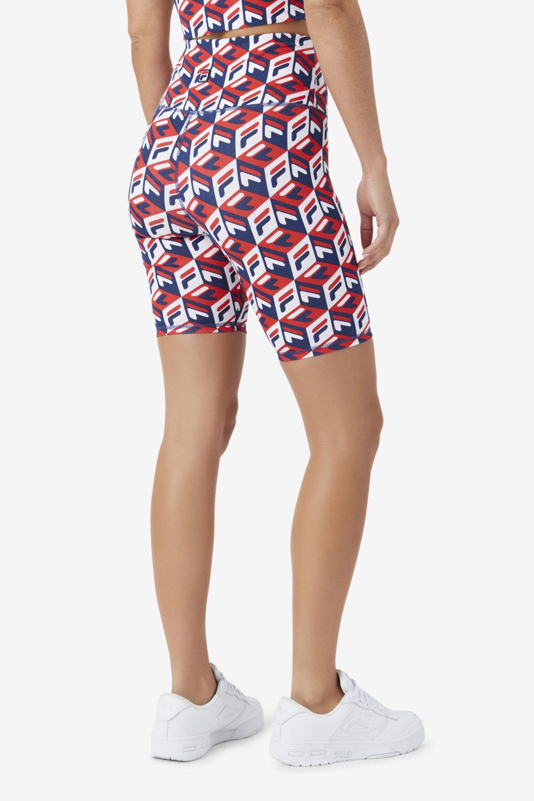 FILA Ainhoa Bike Short 622 FILA RED / FILA NAVY / WHITE | Women Shorts &amp; Pants