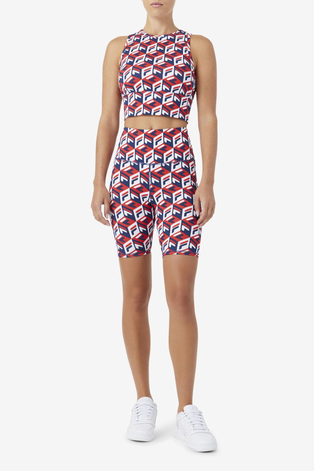 FILA Ainhoa Bike Short 622 FILA RED / FILA NAVY / WHITE | Women Shorts &amp; Pants