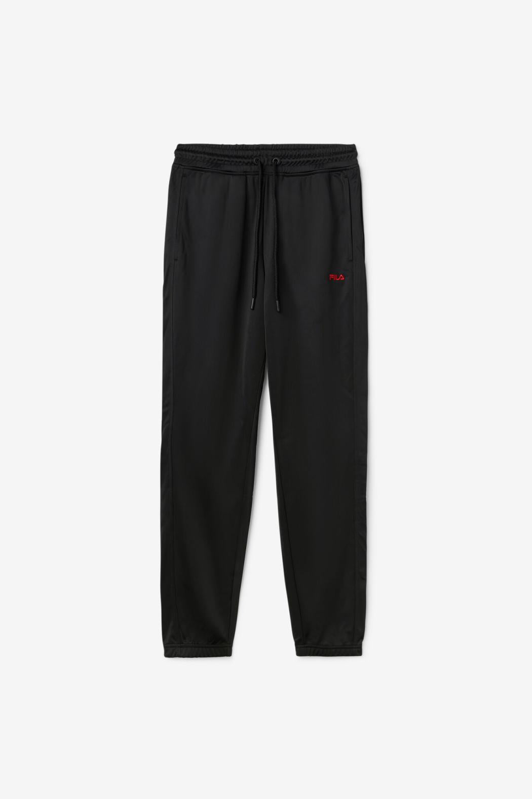 FILA Albania Track Pant 001 BLACK / RED | Men Sweatsuits &amp; Tracksuits