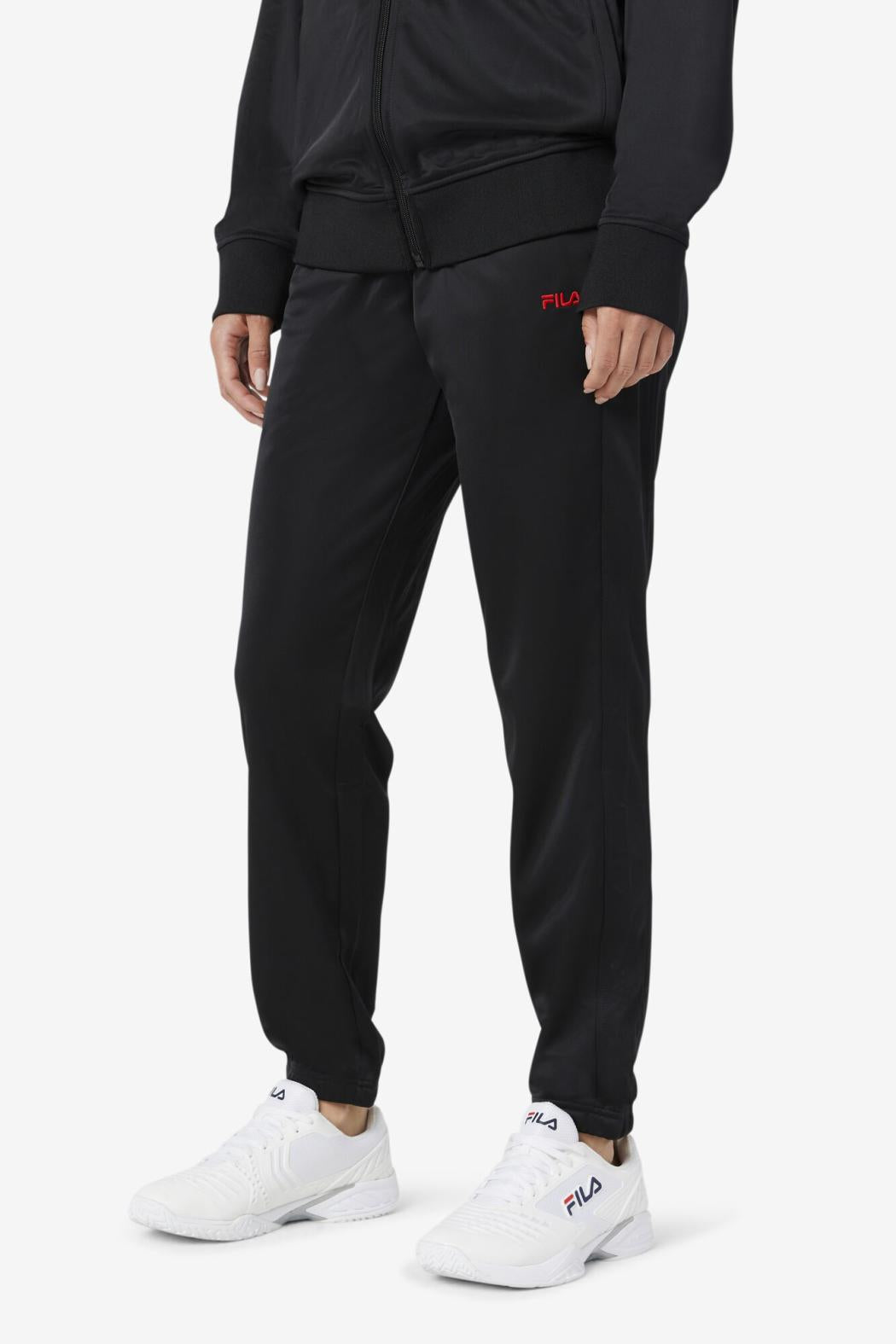 FILA Albania Track Pant 001 BLACK / RED | Men Sweatsuits &amp; Tracksuits