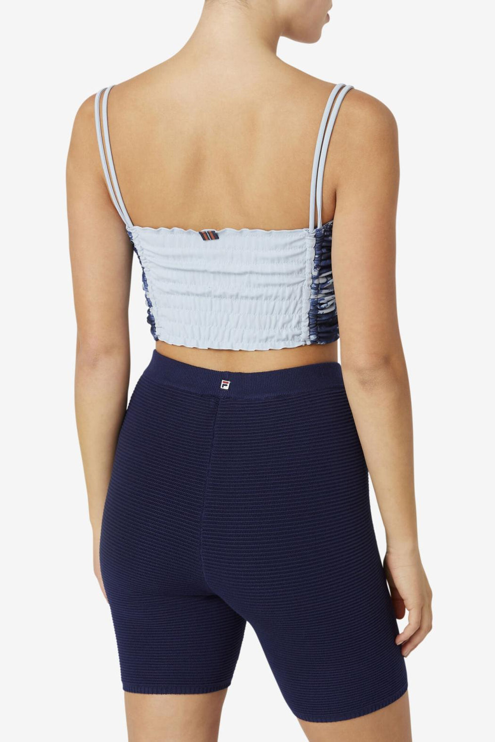 FILA Allannis Crop Tank 097 INDIA INK / BLUE FOG | Women Tops &amp; T-Shirts