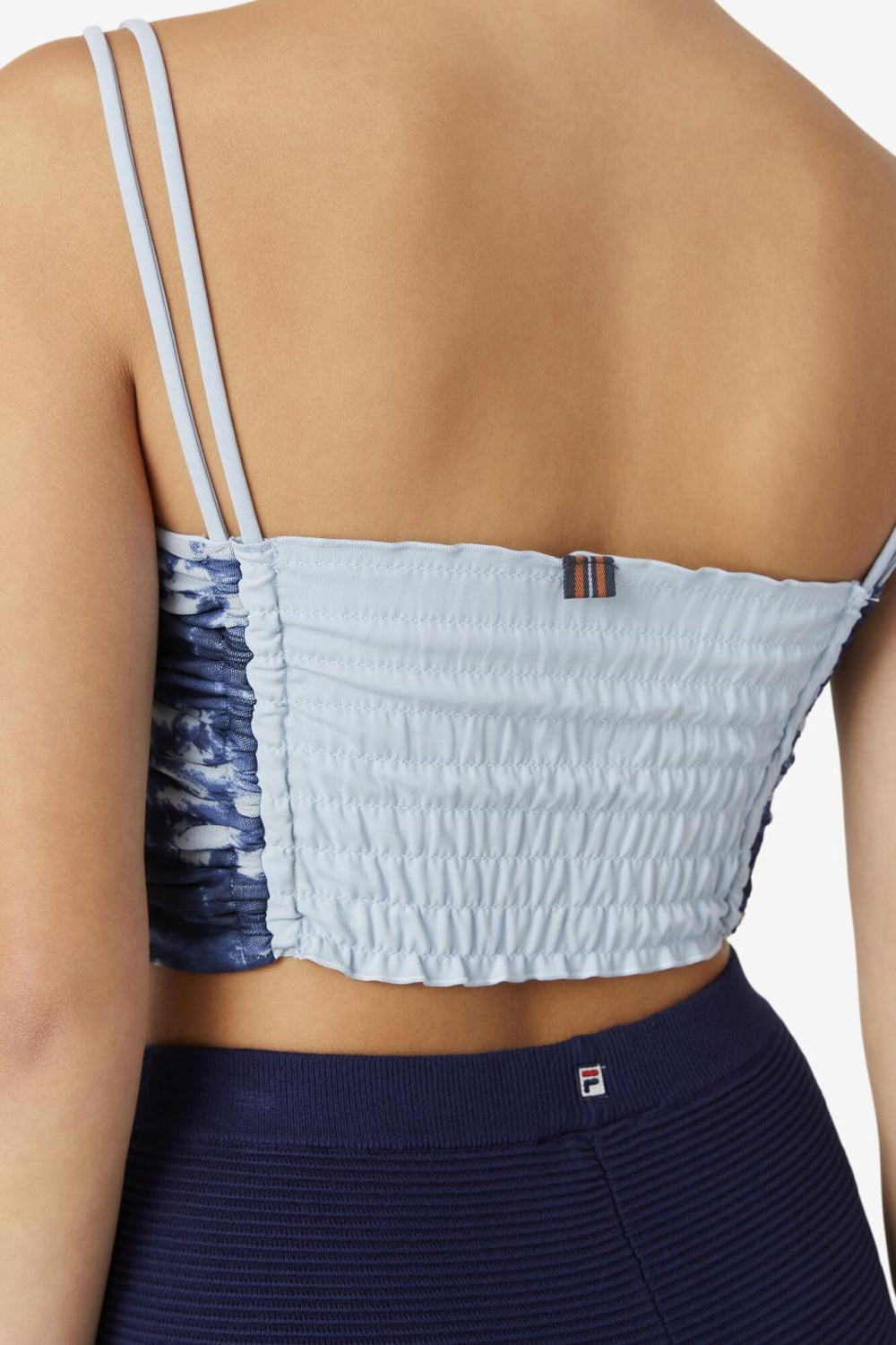 FILA Allannis Crop Tank 097 INDIA INK / BLUE FOG | Women Tops &amp; T-Shirts