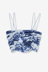 FILA Allannis Crop Tank 097 INDIA INK / BLUE FOG | Women Tops &amp; T-Shirts