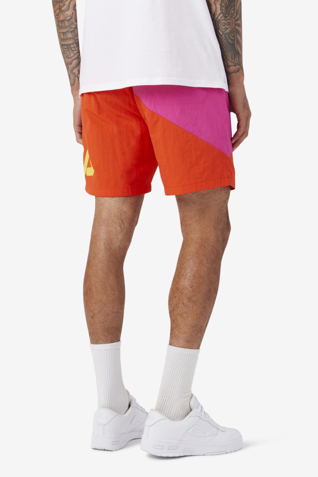 FILA Ama Swim Short 677 FUCHSIA PURPLE / CHERRY TOMATO / BLAZING YELLOW | Men Pants &amp; Shorts
