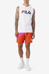 FILA Ama Swim Short 677 FUCHSIA PURPLE / CHERRY TOMATO / BLAZING YELLOW | Men Pants &amp; Shorts