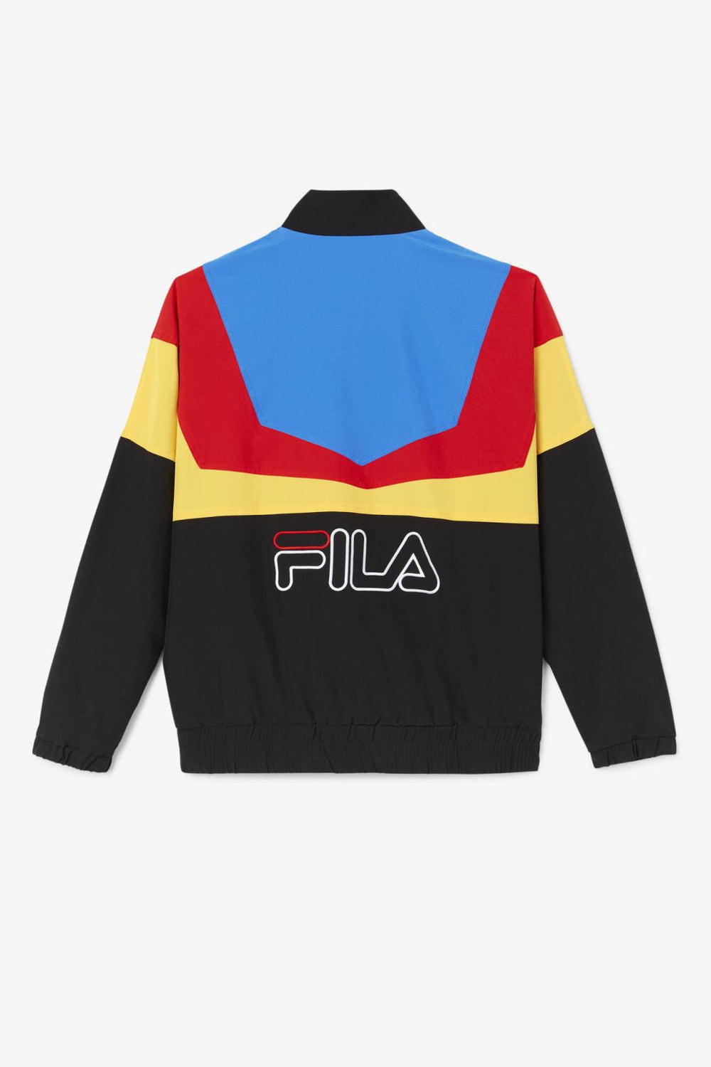 FILA Amar Track Jacket 001 BLACK / GOLD FUSION / FILA RED / PRINCE BLUE / WHITE | Men Sweatsuits &amp; Tracksuits