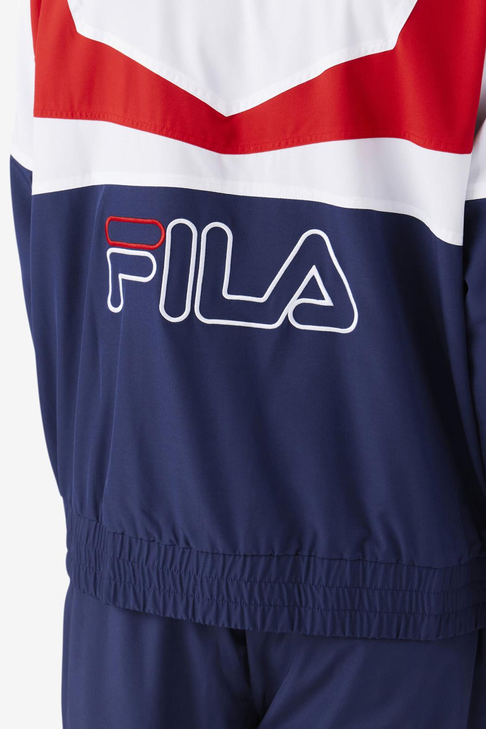 FILA Amar Track Jacket 410 FILA NAVY / WHITE / FILA RED | Men Sweatsuits &amp; Tracksuits