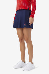 FILA Amy Pleated Skirt 410 FILA NAVY | Women Skirts