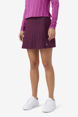 FILA Amy Pleated Skirt 894 GRAPE WINE | Women Skirts