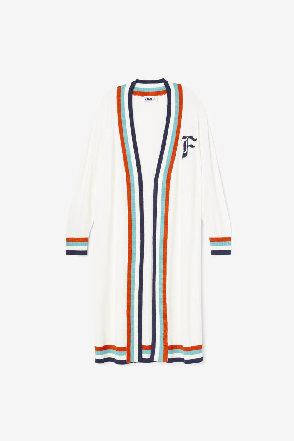 FILA Angelina Maxi Cardigan 300 TOFU | Women Sweatshirts &amp; Hoodies