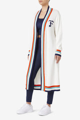 FILA Angelina Maxi Cardigan 300 TOFU | Women Sweatshirts &amp; Hoodies