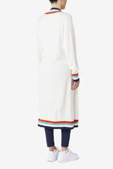 FILA Angelina Maxi Cardigan 300 TOFU | Women Sweatshirts &amp; Hoodies