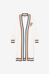 FILA Angelina Maxi Cardigan 300 TOFU | Women Sweatshirts &amp; Hoodies