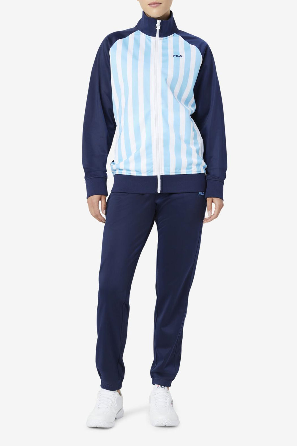 FILA Argentina Track Jacket 412 NAVY / WHITE / BALTIC SEA | Men Sweatsuits &amp; Tracksuits