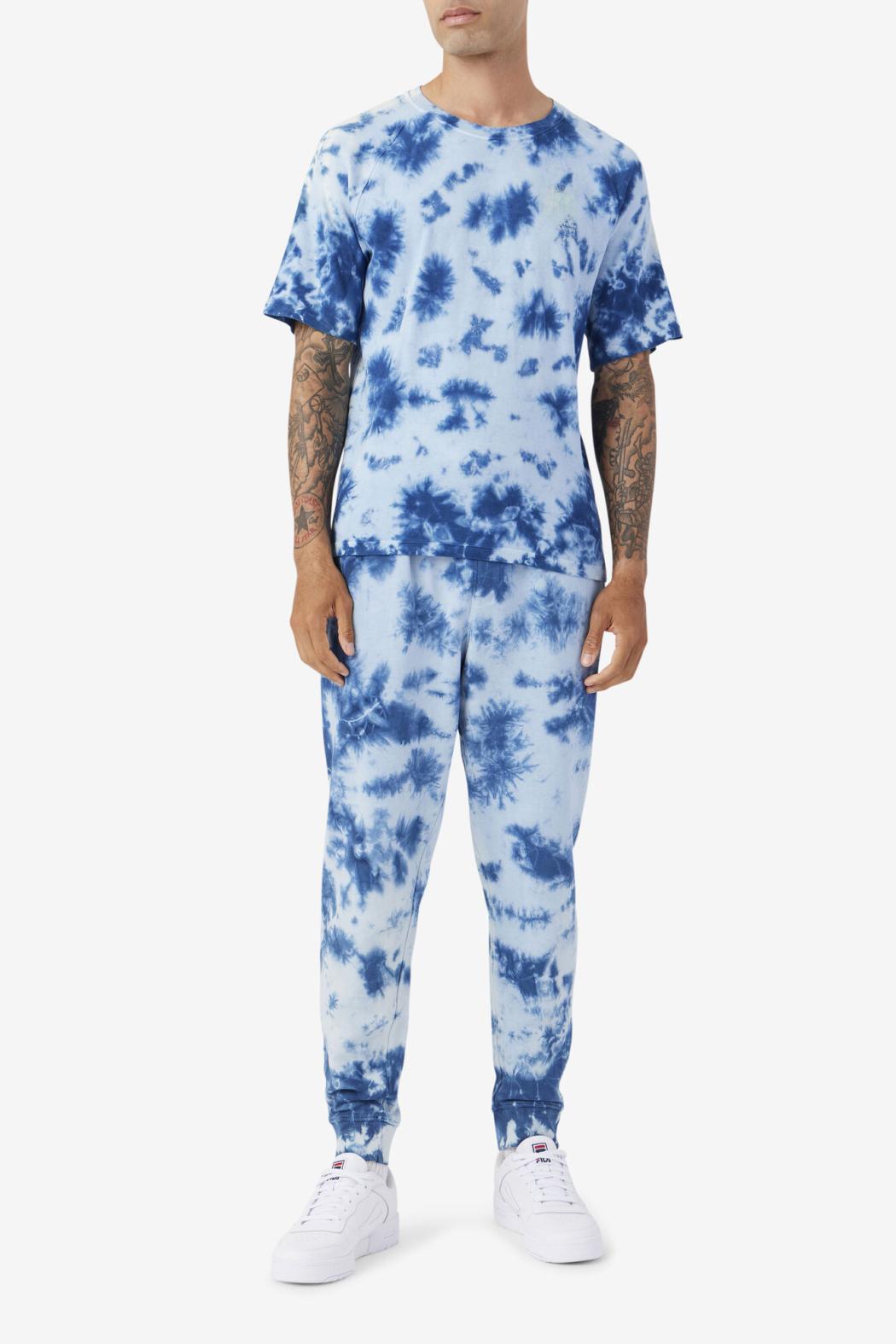 FILA Ayan Tee 436 MAJOLICA BLUE / PUMICE STONE | Men Tops