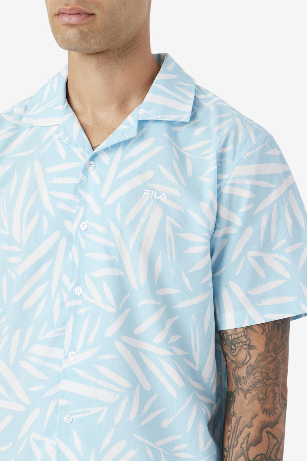 FILA Bamboo Shirt 936 PETIT FOUR / WHITE | Men Tops