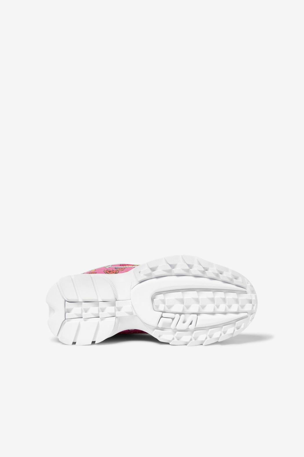 FILA Big Kids' Disruptor 2 Premium 694 SUGAR PLUM / ELECTRIC PURPLE / LEMON | Kids Big Kids (3.5-7)