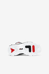FILA Big Kids' Grant Hill 2 113 WHITE / BLACK / FILA RED | Kids Big Kids (3.5-7)