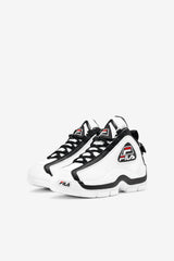 FILA Big Kids' Grant Hill 2 113 WHITE / BLACK / FILA RED | Kids Big Kids (3.5-7)