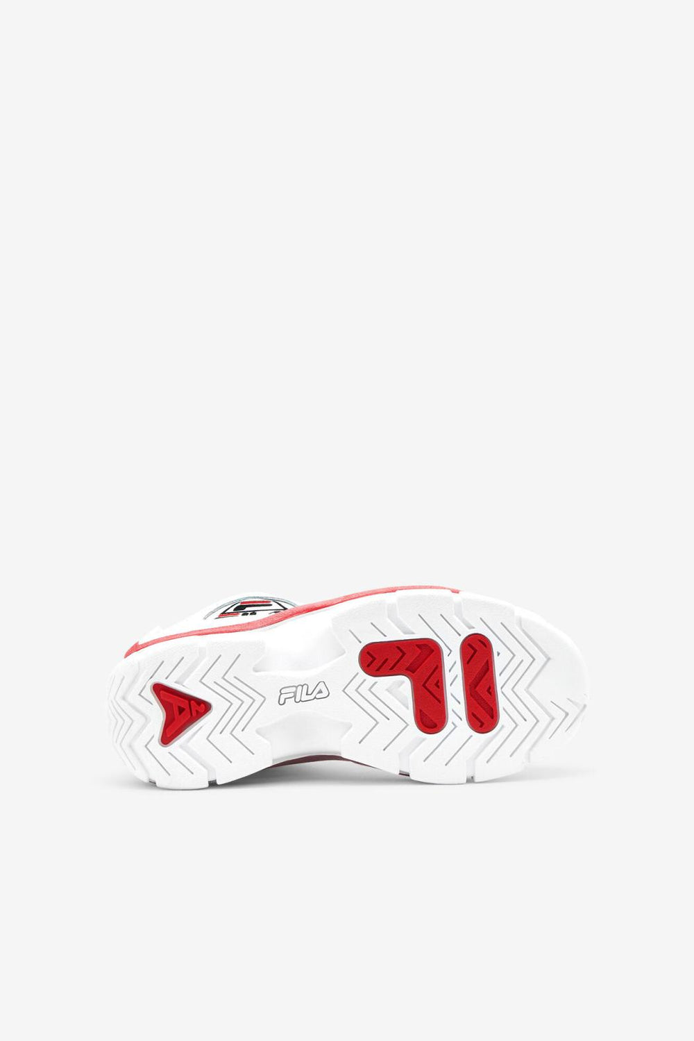 FILA Big Kids' Grant Hill 2 114 WHITE / FILA RED / BLACK | Kids Big Kids (3.5-7)