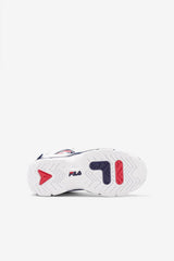 FILA Big Kids' Grant Hill 2 125 WHITE / NAVY / RED | Kids Big Kids (3.5-7)