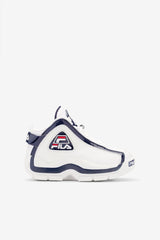 FILA Big Kids' Grant Hill 2 125 WHITE / NAVY / RED | Kids Big Kids (3.5-7)