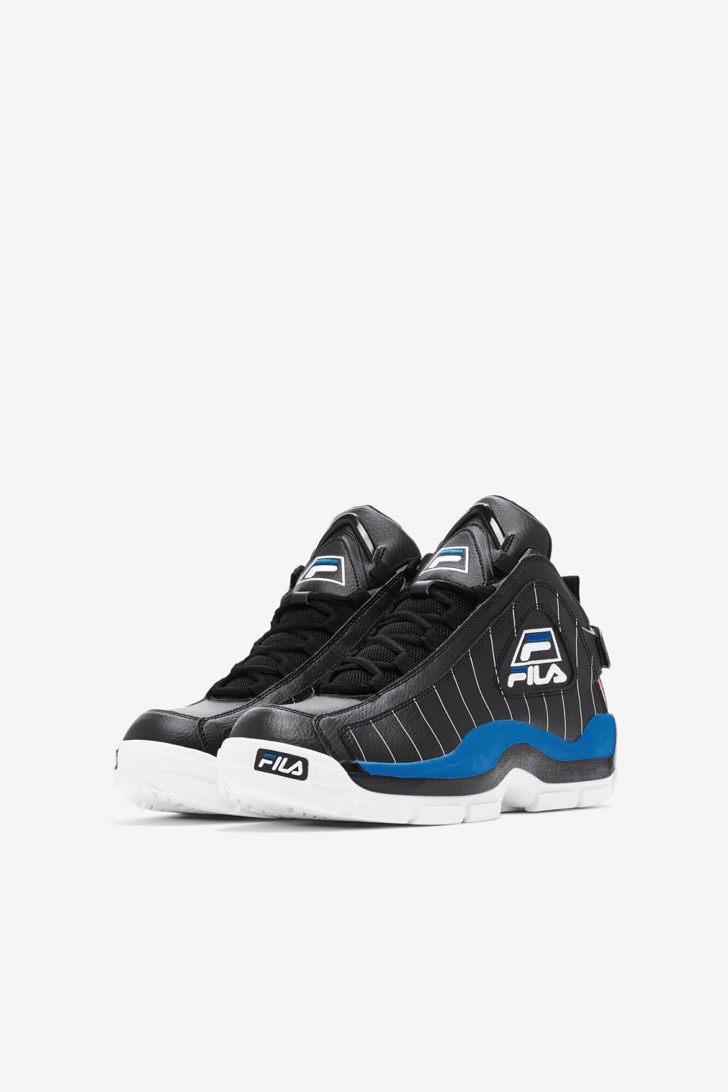 FILA Big Kids' Grant Hill 2 History 018 BLACK / WHITE / IMPERIAL BLUE | Kids Big Kids (3.5-7)