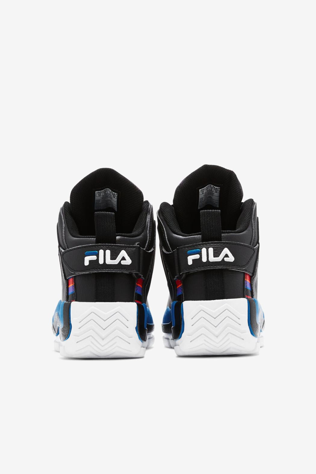 FILA Big Kids' Grant Hill 2 History 018 BLACK / WHITE / IMPERIAL BLUE | Kids Big Kids (3.5-7)